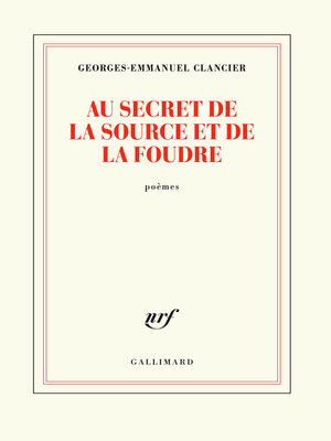cover image of Au secret de la source et de la foudre